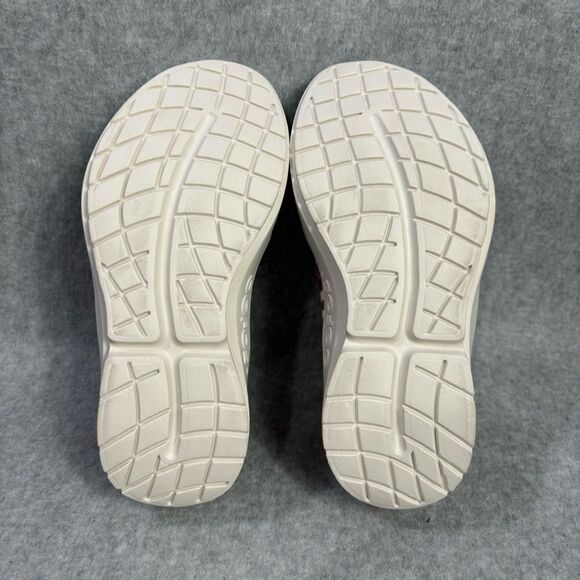 Oofos Oomg Eezee Low Womens Shoes Size 5 Pink Leopard Slip On Sneakers - used - Picture 10 of 13